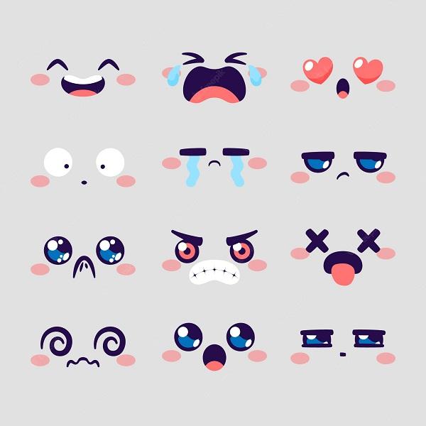 How to draw a Kawaii character?